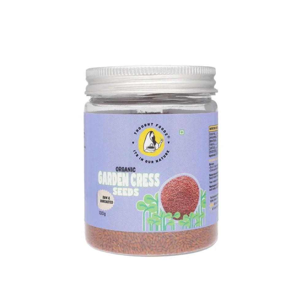 garden cress seeds nutrition facts 100g Buy Organic Garden Cress Seeds | Rich in Iron & Nutrients