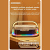 6-in-1 LED Alarm Clock Wireless Charger Speaker