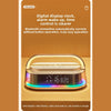 6-in-1 LED Alarm Clock Wireless Charger Speaker