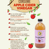 Organic Apple Cider Vinegar with Mother – 500ml | Raw, Unfiltered & Unpasteurized | Gut Health & Weight Support