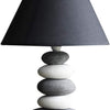 Modern Ceramic Table Lamp with Fabric Shade