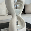 Sands Of Time Hourglass Textured Showpiece