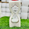 Sands Of Time Hourglass Textured Showpiece