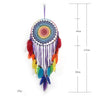 Dream Catcher Bohemian Colourful Rainbow Feather