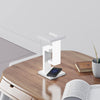 Modern LED Table Lamp with Wireless Charging & USB Ports – Smart Bedside Lamp