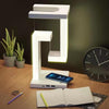 Modern LED Table Lamp with Wireless Charging & USB Ports – Smart Bedside Lamp