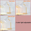 Adjustable Wooden Desk Lamp – Modern Study Table Light