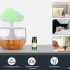 Rain Cloud USB Aroma Diffuser & Night Light Humidifier - Cool Mist, Raindrop Glow, Quiet Relaxation for Bedroom & Yoga