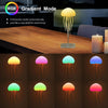 Jellyfish Mood-light lamp with Ambient Lighting Sound responsive with built in Rechargeable battery.