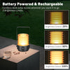 Portable Cordless Outdoor Small Battery Table Lamp