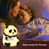 Rechargeable Silicone Panda Night Light for Kids | 7-Color LED Changing Lamp