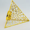 Triangular Metal Silent Clock