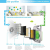 Smart HEPA Air Purifier with Activated Carbon Filter & Digital Display