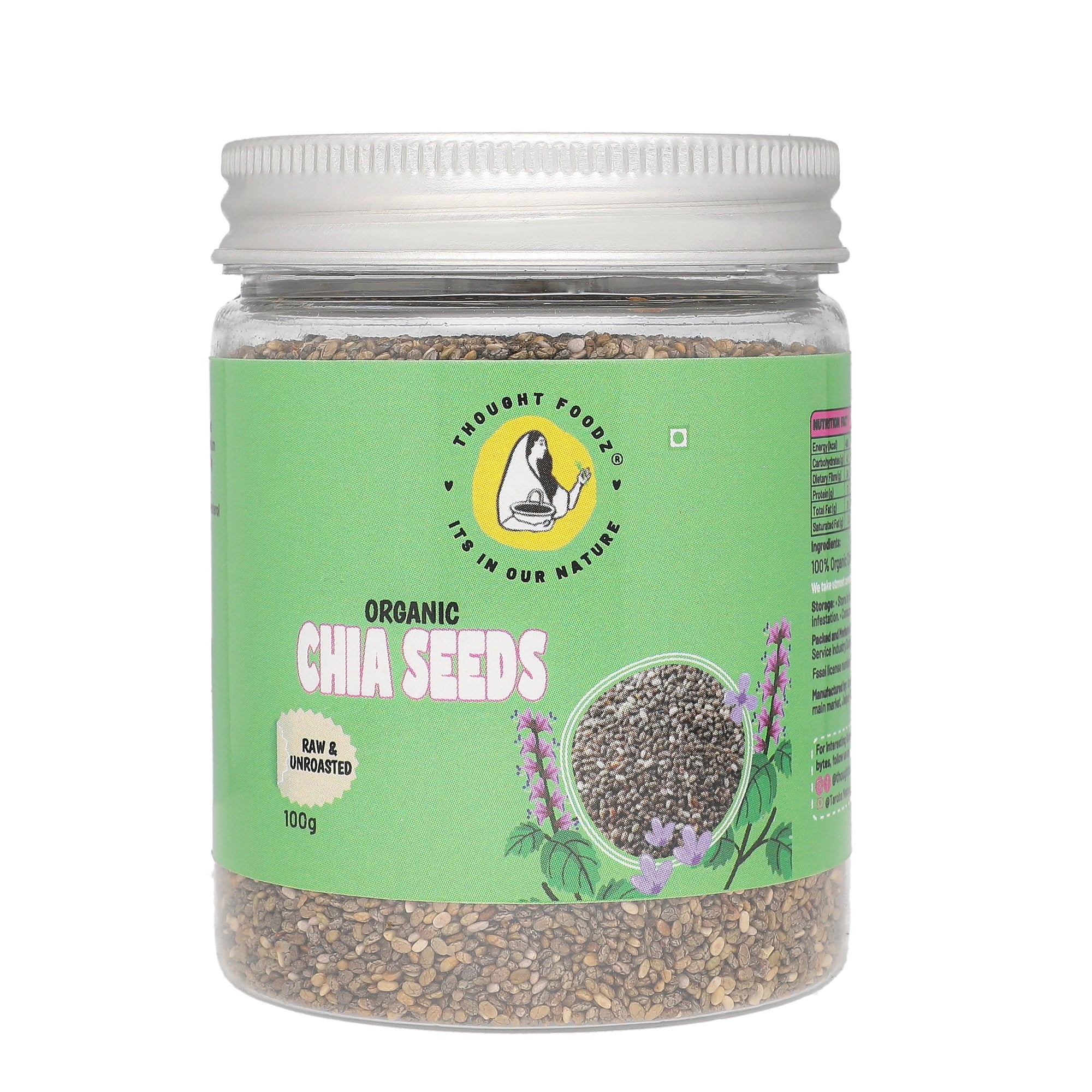 Chia Seeds | Raw | Organic | Omega-3 Rich | Seeds for Weight Management