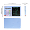 2-in-1 Calculator & LCD Writing Pad with 7.5 Inches Tablet, 12 Digits, Stylus Pen (White)