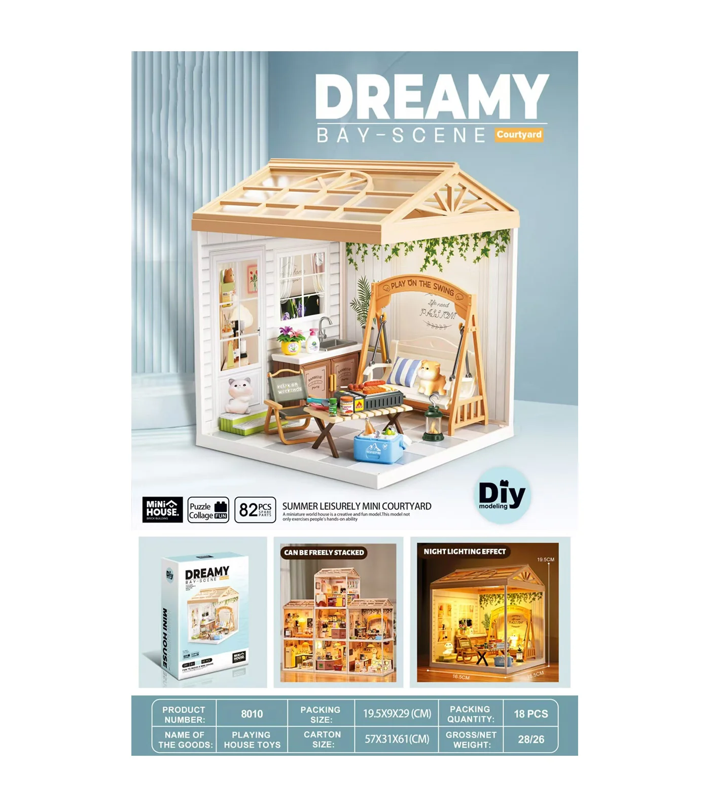 DIY Model Building with LED Light