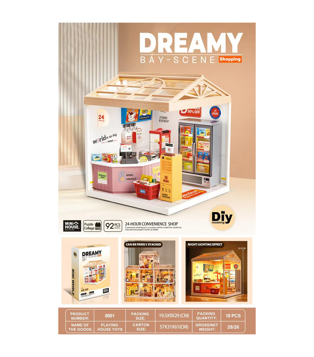 DIY Model Building with LED Light