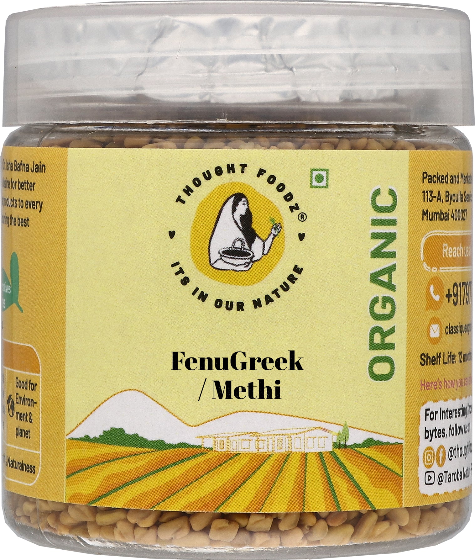 Methi / Fenugreek Seeds | Organic | Helps in Digestion | 100% Pure