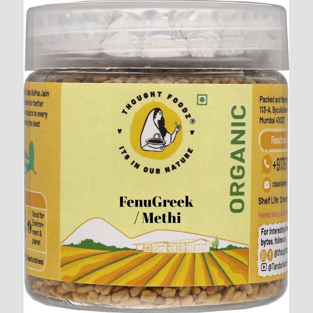 Methi / Fenugreek Seeds | Organic | Helps in Digestion | 100% Pure