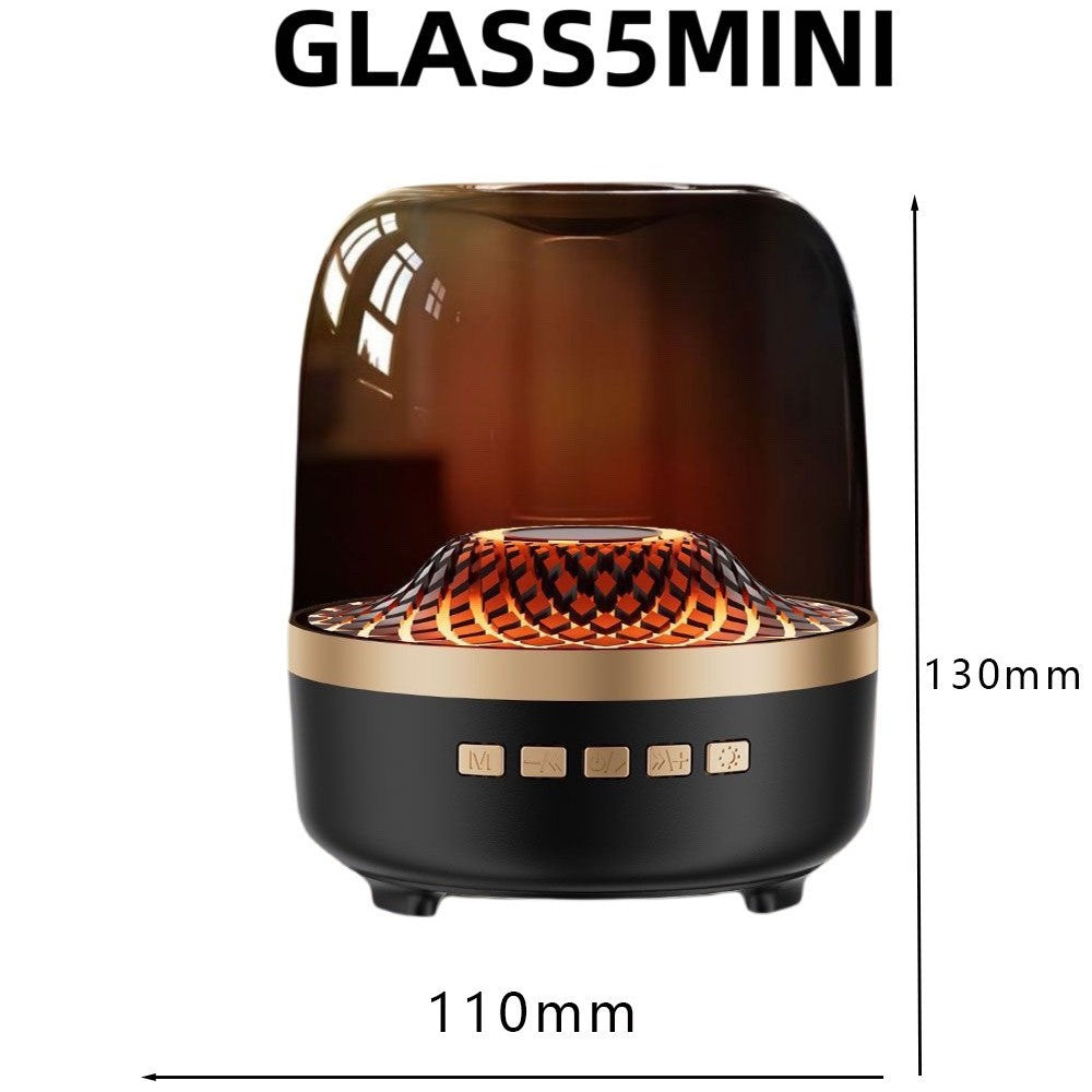 Black and gold decorative item with measurements on a white background