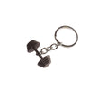 Dumbbells Metal Keychain