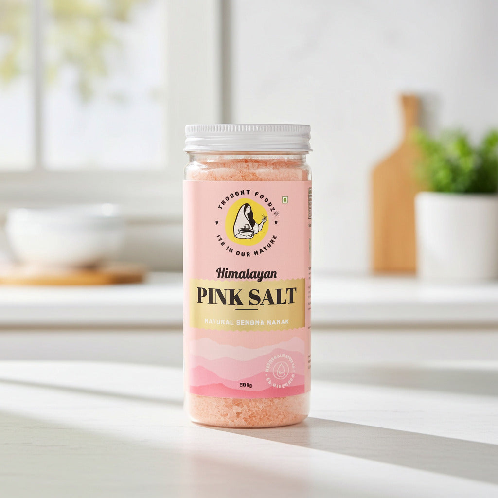 Himalayan Pink Salt – 100% Natural Rock Salt | Unrefined Mineral-Rich Salt for Cooking, Detox & Wellness
