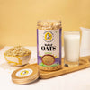 Rolled Oats | Organic | Diet Food | Protein & Fiber Rich | 100% Wholegrain Jumbo Oats