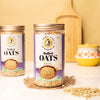 Rolled Oats | Organic | Diet Food | Protein & Fiber Rich | 100% Wholegrain Jumbo Oats