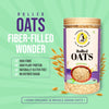 Rolled Oats | Organic | Diet Food | Protein & Fiber Rich | 100% Wholegrain Jumbo Oats