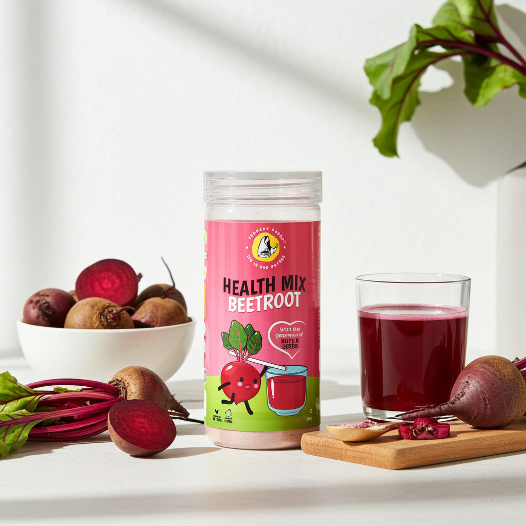 Organic Beetroot Health Mix for Kids & Adults – Immunity Boosting Energy Blend - 250g