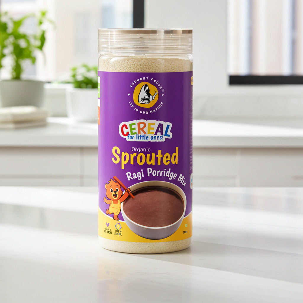 Popped Ragi Powder Image Buy Organic Sprouted Ragi Powder Online | 100% Natural & Homemade ...
