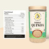 Quinoa Seeds – High Protein & Gluten-Free Supergrain | 100% Organic Whole Grain for Salads, Bowls & Healthy Meals
