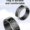 Smart Ring – Health Monitoring, IP68 Waterproof, Fitness Tracking – Stainless Steel Ring for Men & Women