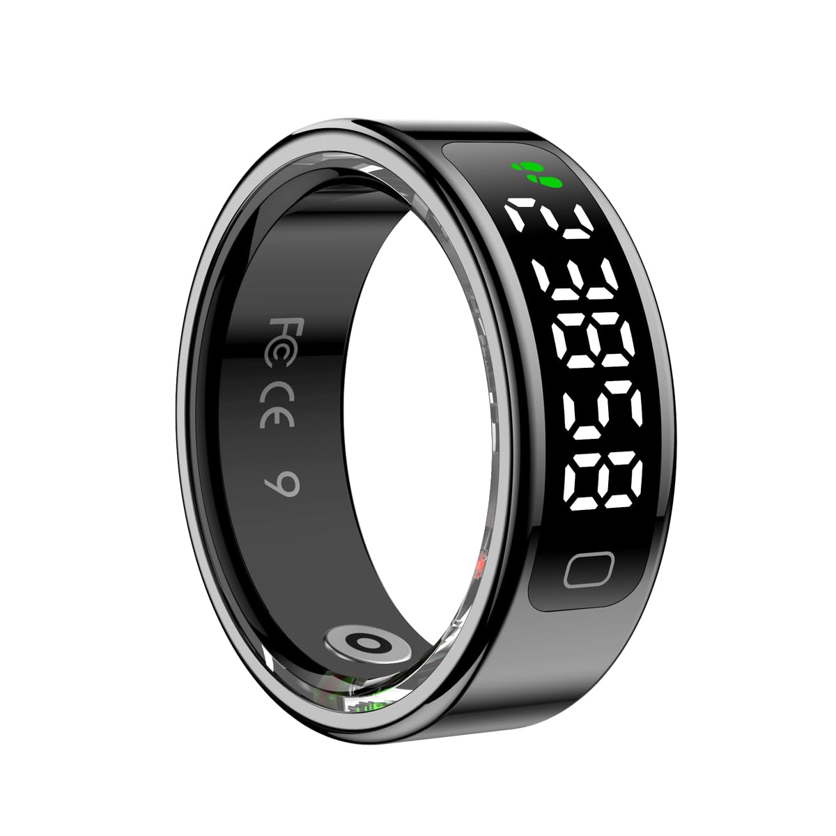 Smart Ring – Health Monitoring, IP68 Waterproof, Fitness Tracking – Stainless Steel Ring for Men & Women