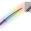 Rainbow Dragon 3‑D Printed Katana Sword (Decor & Cosplay) TPZ-01-A