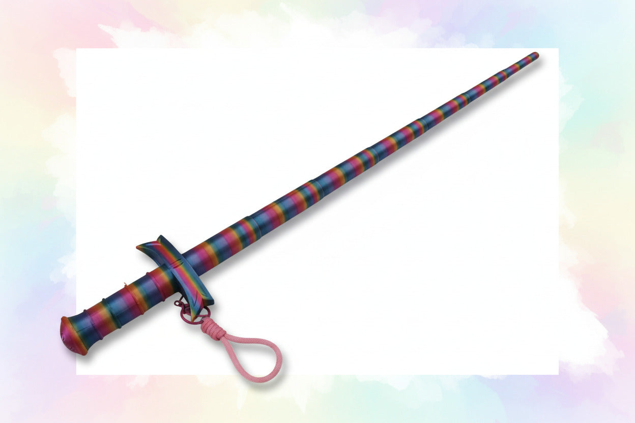 Rainbow Blade 3D Printed Sword (TPZ-01-D)