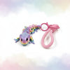 Enchanted Rainbow Chameleon Keychain (TPZ-05)