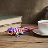 Enchanted Rainbow Chameleon Keychain (TPZ-05)