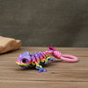 Enchanted Rainbow Chameleon Keychain (TPZ-05)