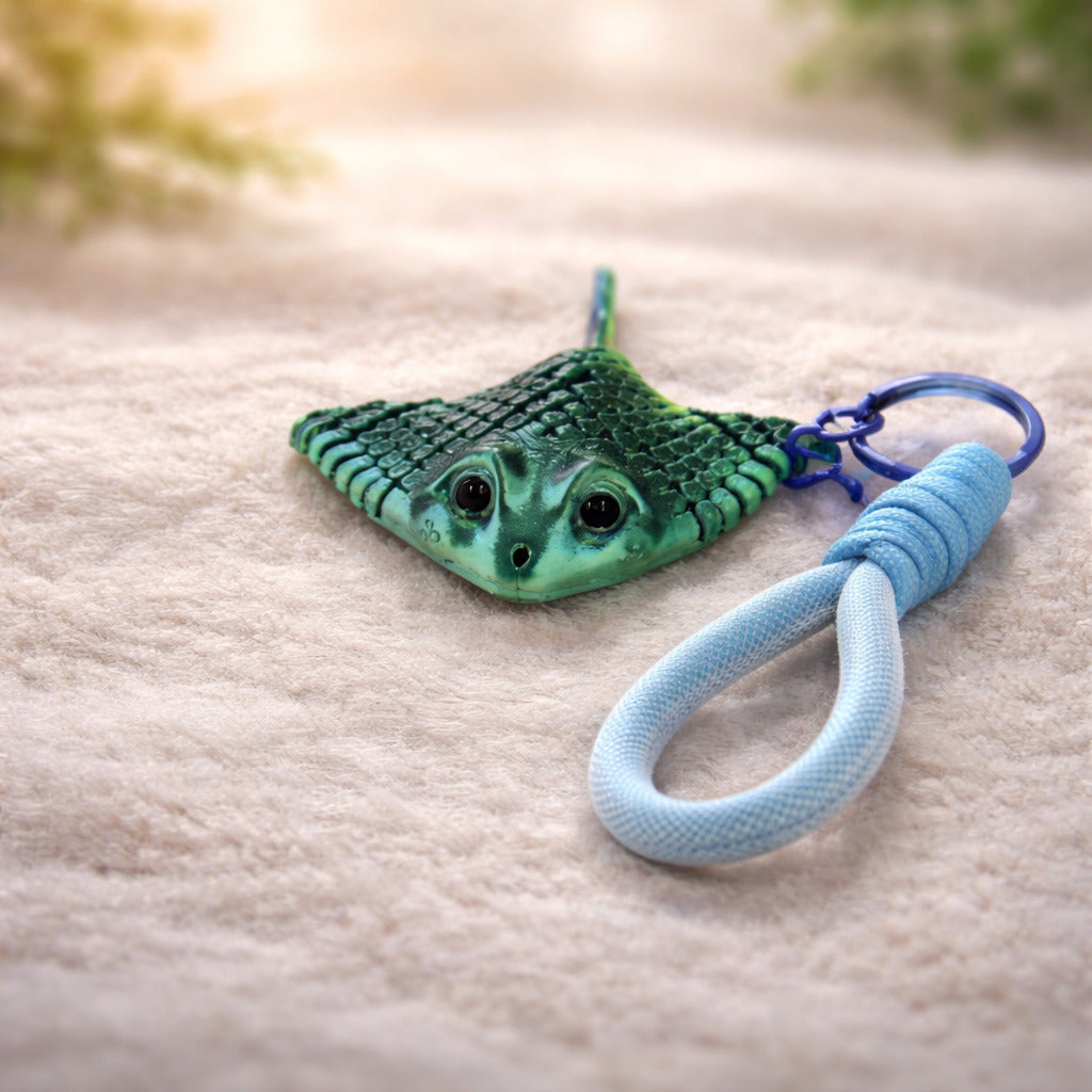 Mermaid Iridescent Ray Fish Figurine (TPZ-15)