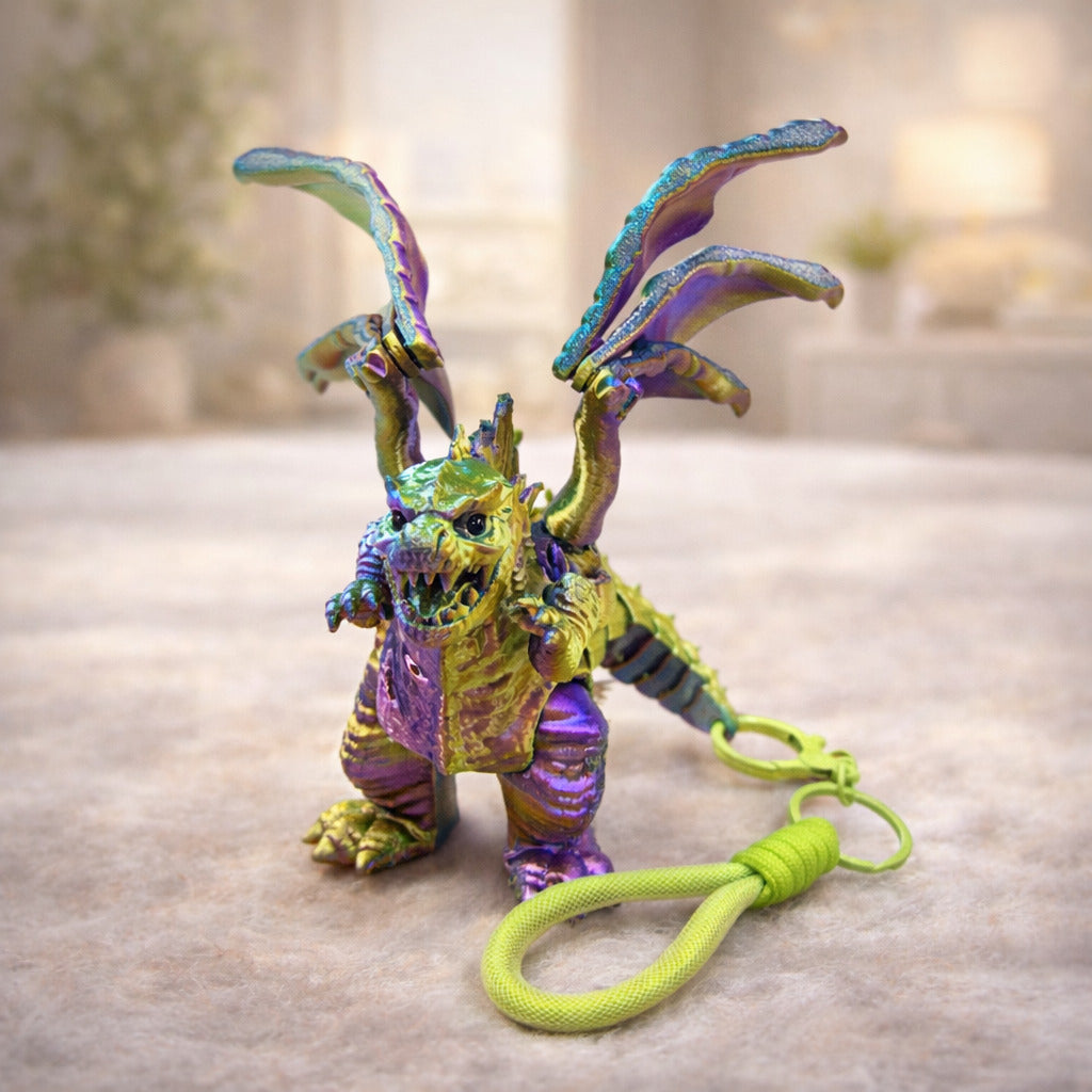 Holo Dragon Keychain Figurine (TPZ-17)