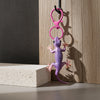 Glossy Pink Gecko Keychain (TPZ-24)