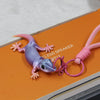 Gecko Adventure Keychain – Flexible Animal Key Holder (TPZ-35)