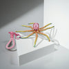 Rainbow Octopus Flex Keychain – Cute Ocean Animal Key Holder (TPZ-40)