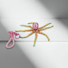 Rainbow Octopus Flex Keychain – Cute Ocean Animal Key Holder (TPZ-40)