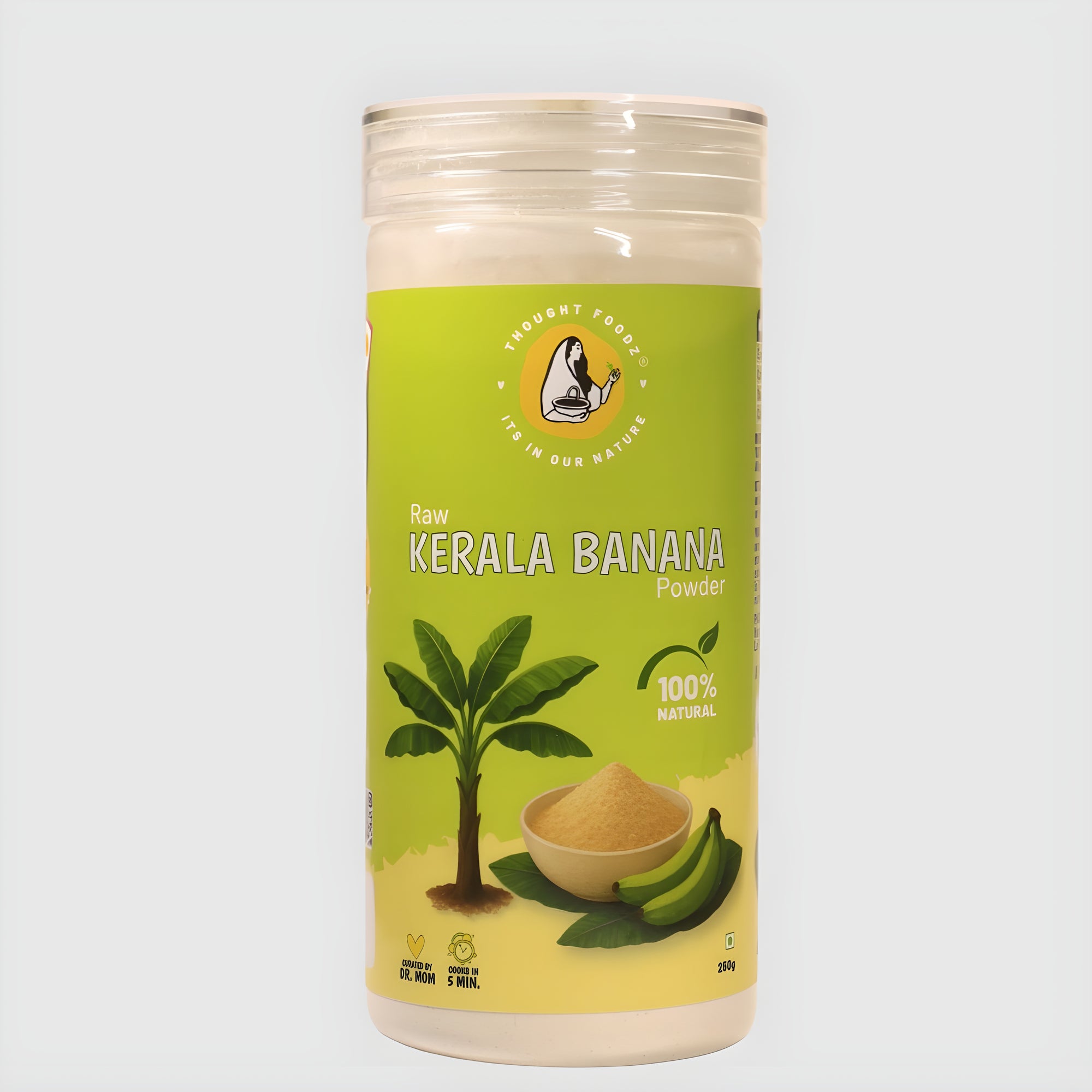Natural Kerala Raw Banana Powder – Wholesome Baby Food & Porridge - 250g
