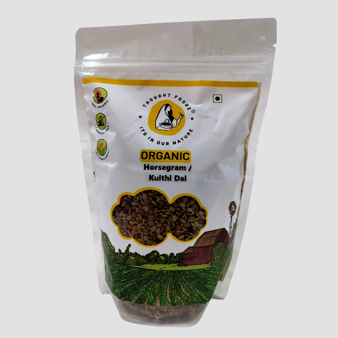 White Horse Gram (Kulthi Dal / Vellai Kollu Paruppu) – 100% Organic & Unpolished | High-Protein Legume for Weight Loss, Detox & Bone Health