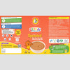 100% Organic Sprouted Ragi, Oats, Red Lentil & Banana Porridge Mix – Nourishing Multi-Grain Baby Cereal - 250g