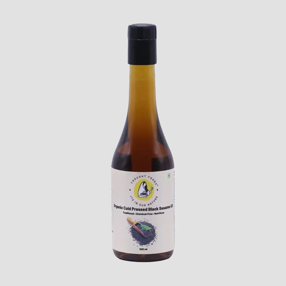 Black Sesame Oil | Cold Pressed | Organic | 100% Pure | Edible