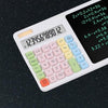 2-in-1 Calculator & LCD Writing Pad with 7.5 Inches Tablet, 12 Digits, Stylus Pen (White)